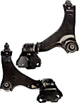 SET-RB521158 Front, Driver and Passenger Side, Lower Control Arm, Steel