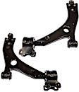 SET-RB521160 Front, Driver and Passenger Side, Lower Control Arm, With ball joint(s), Steel