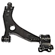 SET-RB521160 Front, Driver and Passenger Side, Lower Control Arm, With ball joint(s), Steel