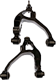 SET-RB521196 Front, Driver and Passenger Side, Lower Control Arm, With ball joint(s), Iron