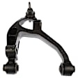 SET-RB521196 Front, Driver and Passenger Side, Lower Control Arm, With ball joint(s), Iron