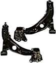 SET-RB521212 Front, Driver and Passenger Side, Lower Control Arm, With ball joint(s), Steel