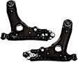 SET-RB521246 Front, Driver and Passenger Side, Lower Control Arm, With ball joint(s), Steel