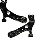 SET-RB521250 Front, Driver and Passenger Side, Lower Control Arm, Without ball joint(s), Steel