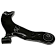SET-RB521250 Front, Driver and Passenger Side, Lower Control Arm, Without ball joint(s), Steel