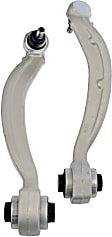 SET-RB521284 Front, Driver and Passenger Side, Lower, Rearward Control Arm, Aluminum