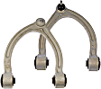 SET-RB521288 Front, Driver and Passenger Side, Upper Control Arm, With ball joint(s), Aluminum