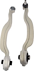SET-RB521290 Front, Driver and Passenger Side, Lower, Frontward Control Arm, With ball joint(s), Aluminum