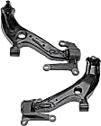 SET-RB521368 Front, Driver and Passenger Side, Lower Control Arm, Steel