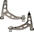 SET-RB521382 Rear, Driver and Passenger Side, Upper Control Arm, Aluminum
