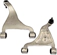 SET-RB521428 Rear, Driver and Passenger Side, Upper Control Arm, With ball joint(s), Aluminum
