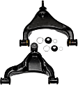 SET-RB521438 Front, Driver and Passenger Side, Lower Control Arm, With ball joint(s), Steel