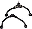 SET-RB521472 Front, Driver and Passenger Side, Upper Control Arm, With ball joint(s), Iron