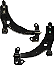 SET-RB521482 Front, Driver and Passenger Side, Lower Control Arm, Steel