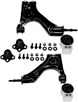 SET-RB521530 Front, Driver and Passenger Side, Lower Control Arm, Steel