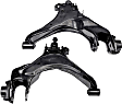 SET-RB521592 Front, Driver and Passenger Side, Lower Control Arm, Steel, OE Solutions Series