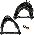 SET-RB521636 Front, Driver and Passenger Side, Upper Control Arm, With ball joint(s), Steel