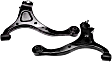 SET-RB521638 Front, Driver and Passenger Side, Lower Control Arm, Steel