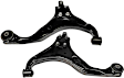 SET-RB521664 Front, Driver and Passenger Side, Lower Control Arm, Steel