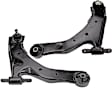 SET-RB521668 Front, Driver and Passenger Side, Lower Control Arm, Steel, OE Solutions Series