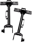 SET-RB521697-2 Rear, Driver and Passenger Side, Upper Control Arm, Without ball joint(s), Steel, OE Solutions Series