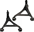SET-RB521702 Front, Driver and Passenger Side, Lower Control Arm, Iron