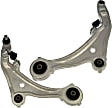 SET-RB521728 Front, Driver and Passenger Side, Lower Control Arm, Aluminum