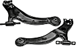 SET-RB521730 Front, Driver and Passenger Side, Lower Control Arm, Steel