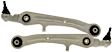 SET-RB521755-2 Front, Driver and Passenger Side, Lower, Frontward Control Arm, Aluminum, OE Solutions Series