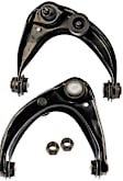 SET-RB521794 Front, Driver and Passenger Side, Upper Control Arm, Steel