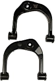 SET-RB521816 Front, Driver and Passenger Side, Upper Control Arm, Steel