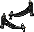 SET-RB521854 Front, Driver and Passenger Side, Lower Control Arm, Steel