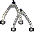 SET-RB521950 Front, Driver and Passenger Side, Upper Control Arm, With ball joint(s), Aluminum