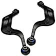 SET-RB521965-R Rear, Driver and Passenger Side, Upper, Rearward Control Arm, Without ball joint(s), Steel, OE Solutions Series