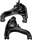 SET-RB521986 Front, Driver and Passenger Side, Lower Control Arm, Steel, OE Solutions Series