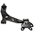 SET-RB521998 Front, Driver and Passenger Side, Lower Control Arm, Steel
