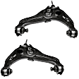 SET-RB522213-F Front, Driver and Passenger Side, Lower Control Arm, Steel, OE Solutions Series