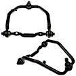 SET-RB522337-R Rear, Driver and Passenger Side, Upper Control Arm, With ball joint(s), Steel, OE Solutions Series