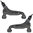 SET-RB522487-R Rear, Driver and Passenger Side, Upper Control Arm, With ball joint(s), Steel, OE Solutions Series