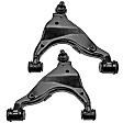 SET-RB522719-F Front, Driver and Passenger Side, Lower Control Arm, Steel, OE Solutions Series