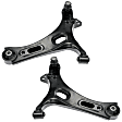SET-RB522831-F Front, Driver and Passenger Side, Lower Control Arm, Steel, OE Solutions Series