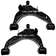 SET-RB524019-F Front, Driver and Passenger Side, Lower Control Arm, Steel, OE Solutions Series