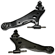 SET-RB524087-F Front, Driver and Passenger Side, Lower Control Arm, Steel, OE Solutions Series