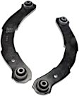 SET-RB524094-2 Rear, Driver and Passenger Side, Upper Control Arm, Steel, OE Solutions Series