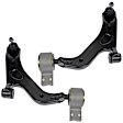 SET-RB524217-F Front, Driver and Passenger Side, Lower Control Arm, Steel, OE Solutions Series