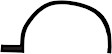 2023 BMW X3 - Front, Driver and Passenger Side Fender Trim, For Models With XLine, Luxury Line, Primed