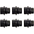 SET-RB611607-6 Lug Nut Cover - Direct Fit, Set of 6