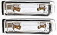 SET-RB68160-2 License Plate Light Lens - Direct Fit, Set of 2