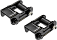 SET-RB722028-R Leaf Spring Shackles and Hangers - Direct Fit, Set of 2