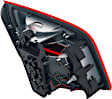 Passenger Side, Inner and Outer Halogen/LED Combo Tail Light, With bulb(s), OE Replacement